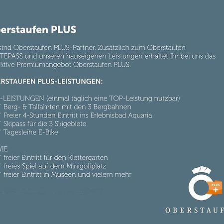 Fewo "Staufner Domizil" Oberstaufen Zewnętrze zdjęcie